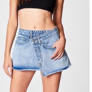 LF Carmar Margery Asymmetrical Denim Skirt